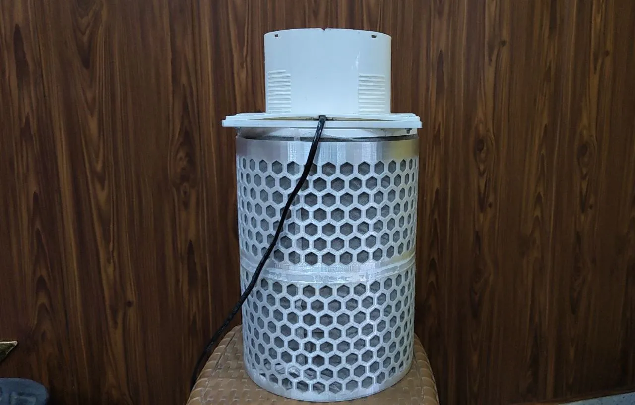 DIY Air Purifier: My First 3D Printing Project